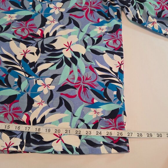 NWOT - Jessica London Floral 3/4 Sleeve Top – Size 22/24 - Picture 7 of 9
